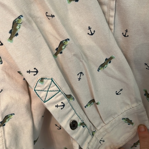 Modern Amusement flannel men’s szL - Picture 4 of 6